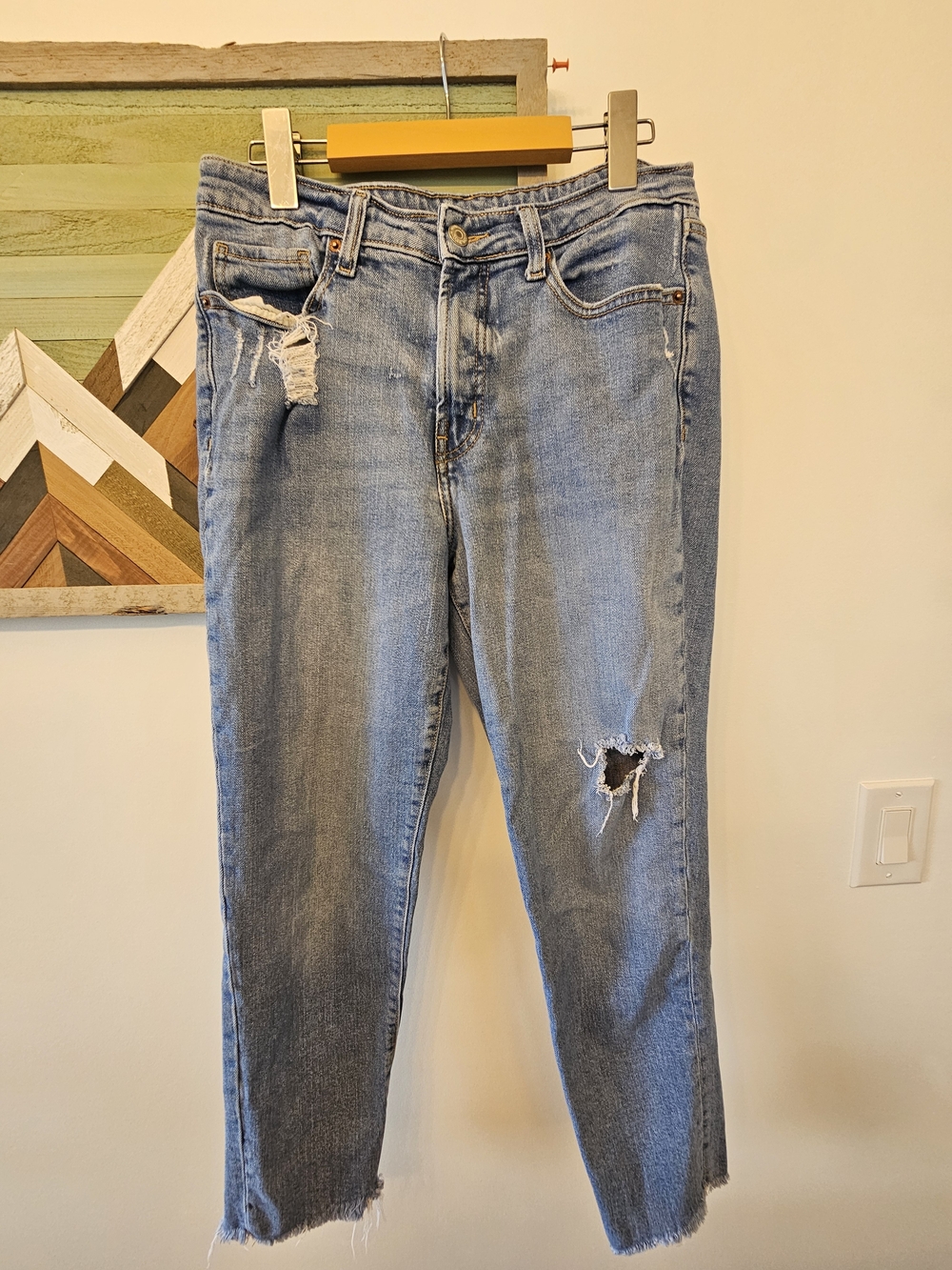 Old Navy High Waisted OG Straight Jeans